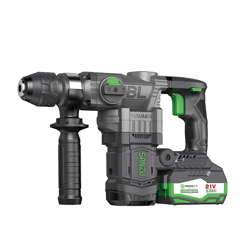 26 mm multifunctionele aanpassing elektrische draadloze borstelloze roterende hamer
